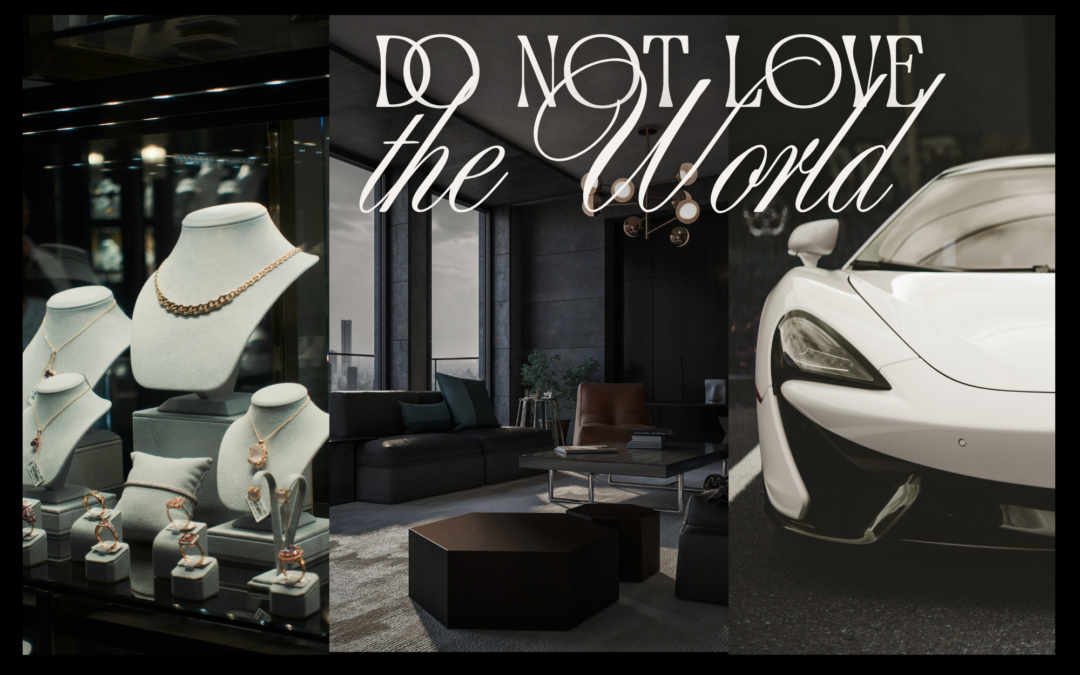 DO NOT LOVE THE WORLD
